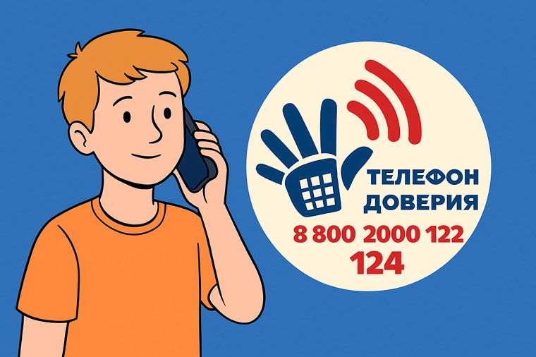 Детский телефон доверия – помощь рядом!.